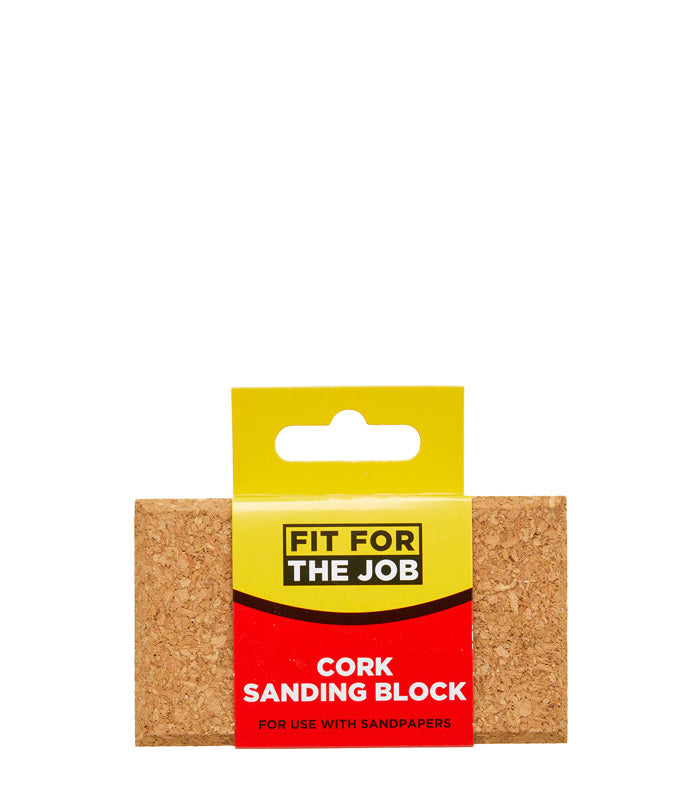 Fit For the Job Cork Sanding Block