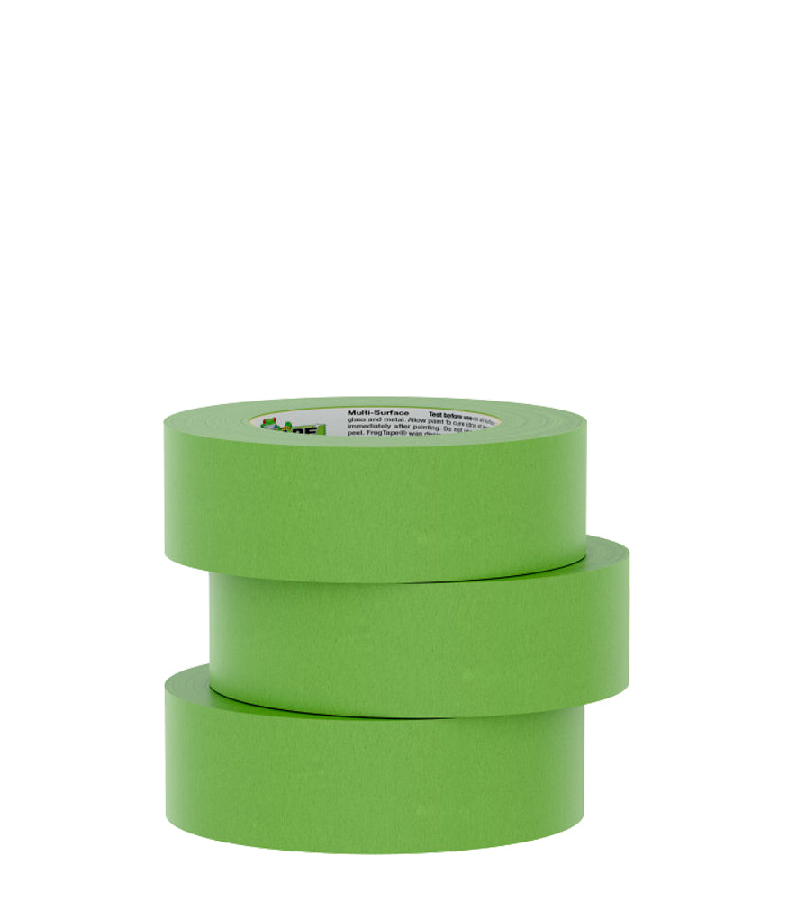 Frog Tape Multi-Surface Painters Tape - 36mm x 55 metres - 3 Pack