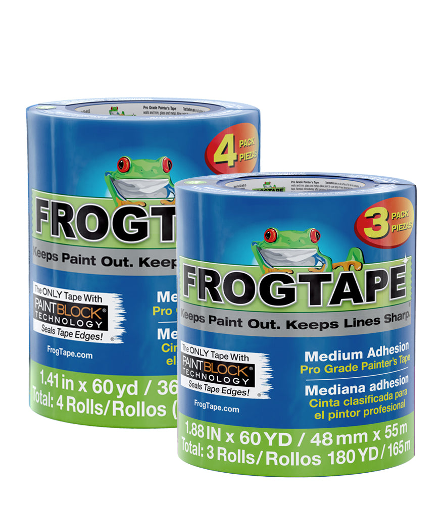 Frog Tape Pro Grade Blue Painter’s Tape - Packs