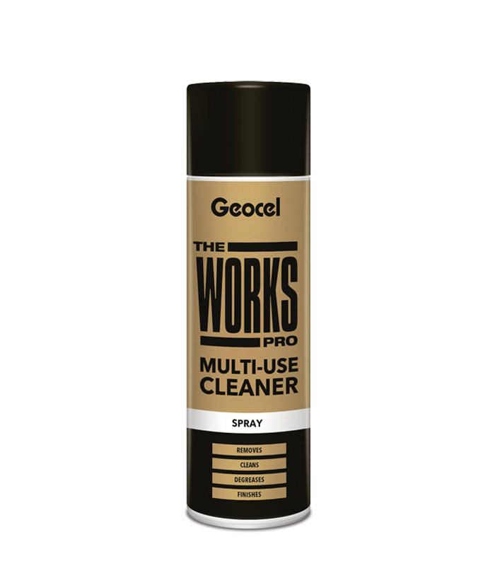 Geocel The Works Pro Multi Use Cleaner - 500ml Aerosol
