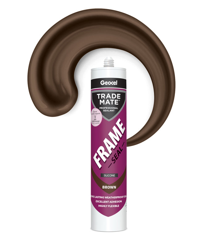 Geocel Trade Mate Frame Seal 310ml Cartridge - Brown