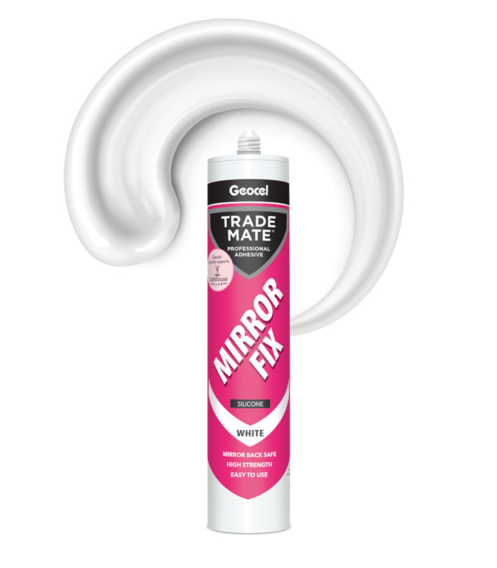 Geocel Trade Mate Mirror Fix - 310ml Cartridge - White