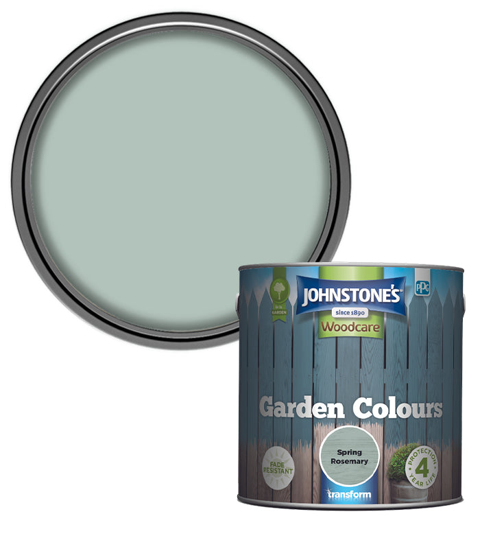 Johnstones Woodcare Garden Colours Paint - 1L - Spring Rosemary