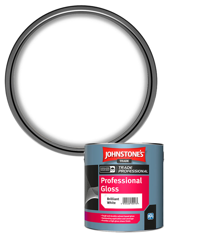 Johnstones Trade Professional Gloss - Brilliant White - 500ml