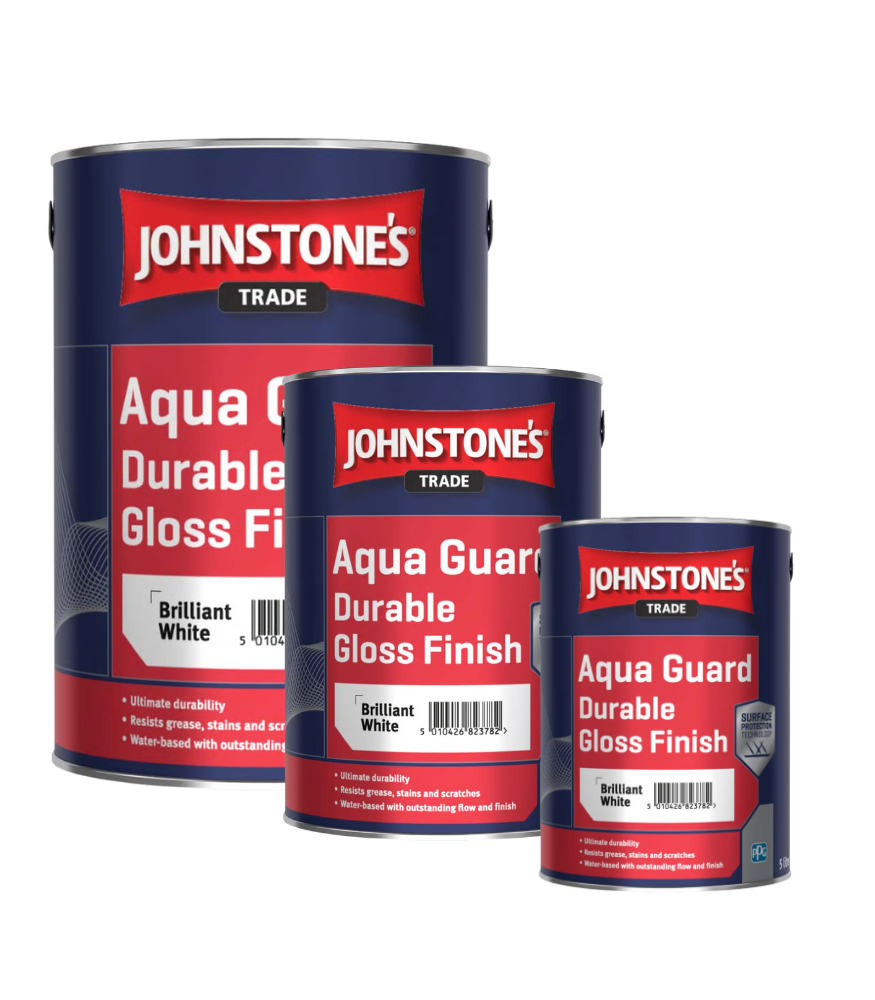 Johnstone's Trade Aqua Guard Durable Gloss - Brilliant White