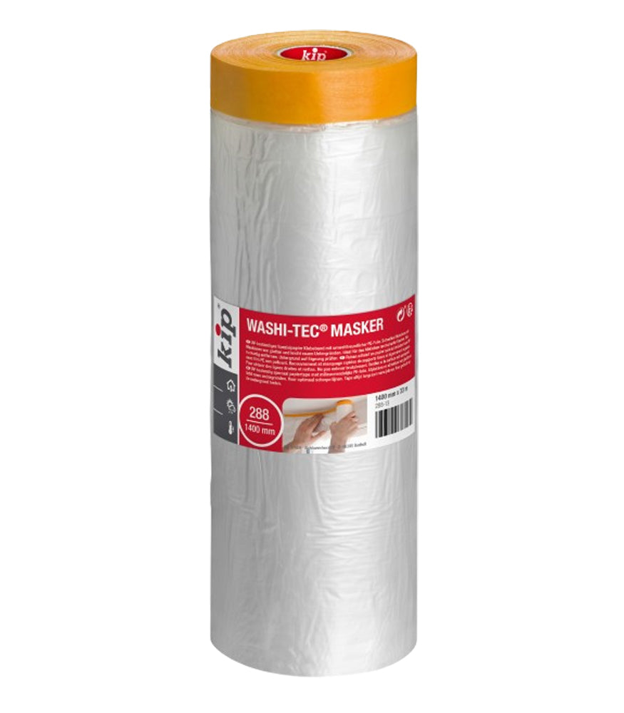 Kip Washi Tec Plastic Masker 288-13 - 1400mm x 33m