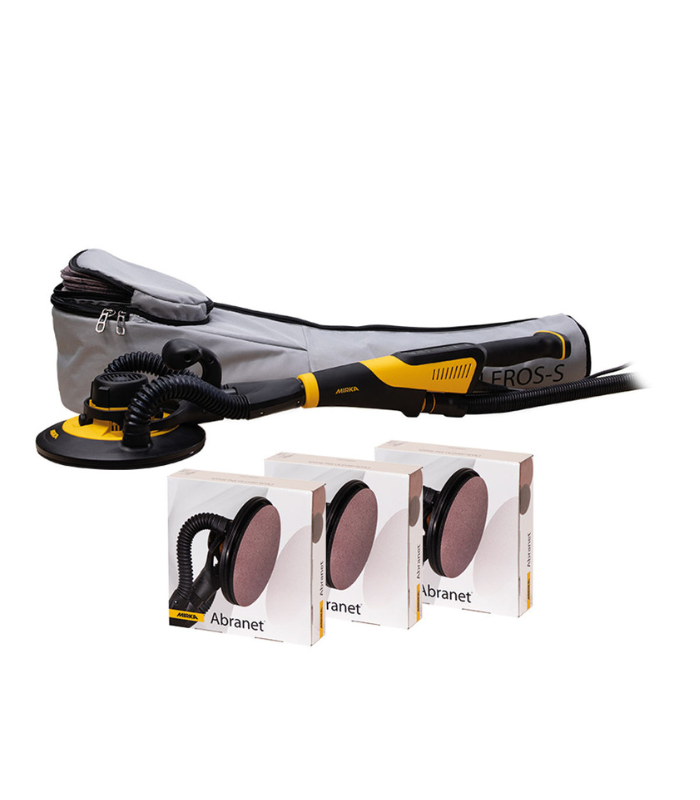 Mirka® LEROS Wall Sander 950CV Deco Solution Kit Dual Voltage