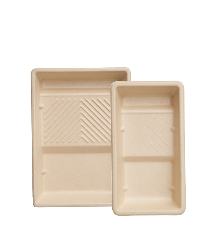 Lick Tools Biodegradable Pulp Paint Tray 4" or 9" - 3 Pack