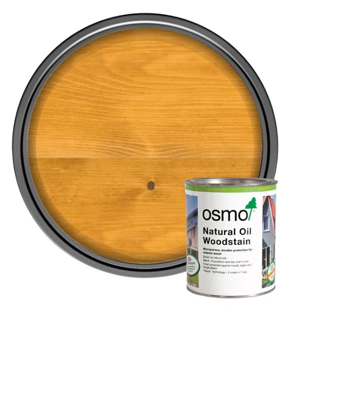 Osmo Natural Oil Woodstain - Light Oak - 125ml