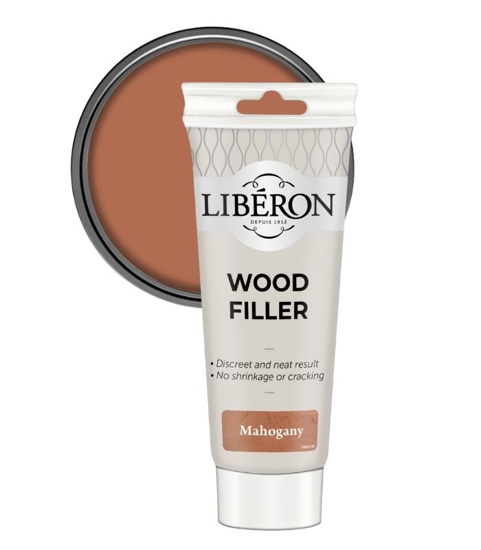 Liberon Wood Filler - High Resistance - Mahogany - 125ml