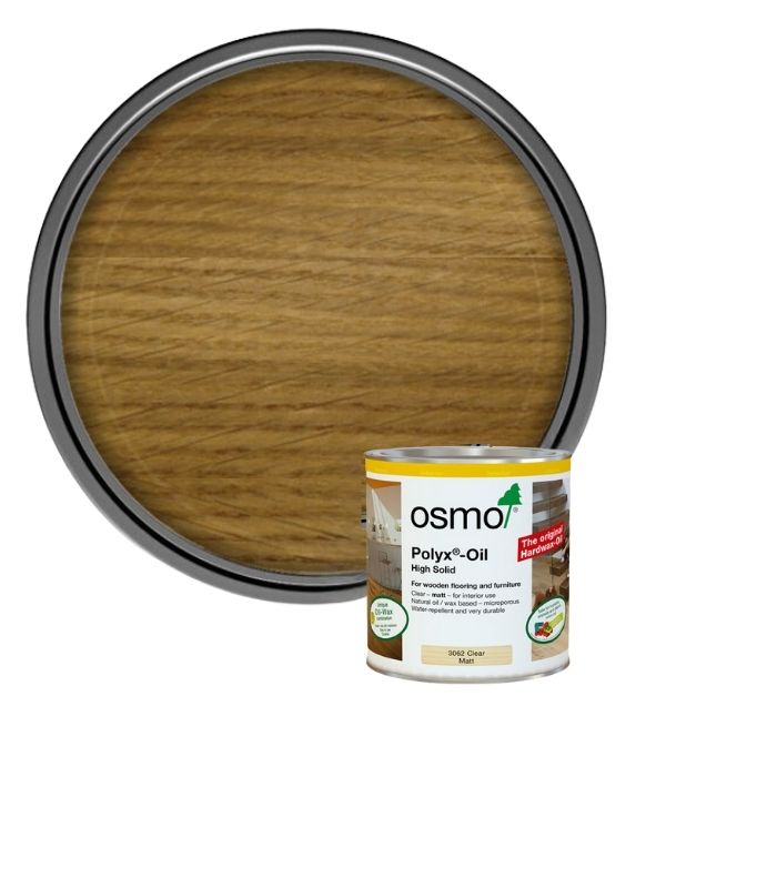 Osmo Polyx Hard Wax Oil - Clear - Matt - 125ml