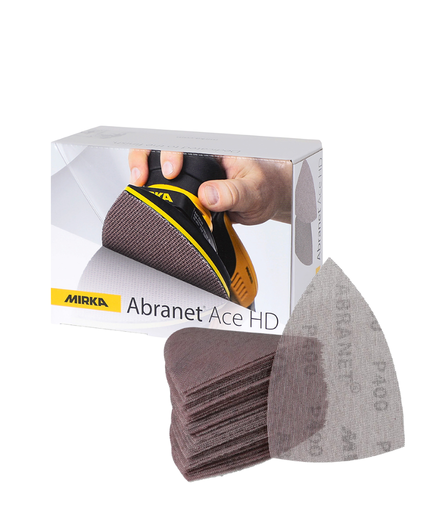 Mirka® Abranet Ace 100 x 152 x 152mm Grip Triangle - 25 Pack