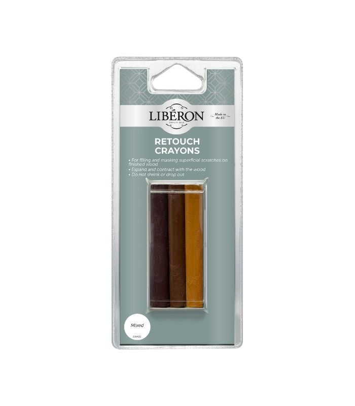 Liberon Retouch Crayons - Mixed - 3 x 10ml