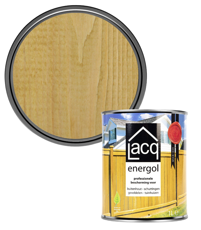 Lacq Energol Premium Wood Stain - Natural - 1 Litre