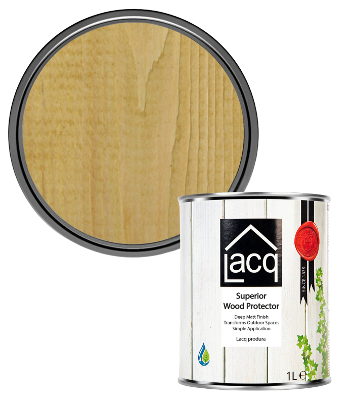 Lacq Produra Superior Wood Protector - Natural - 1 Litre