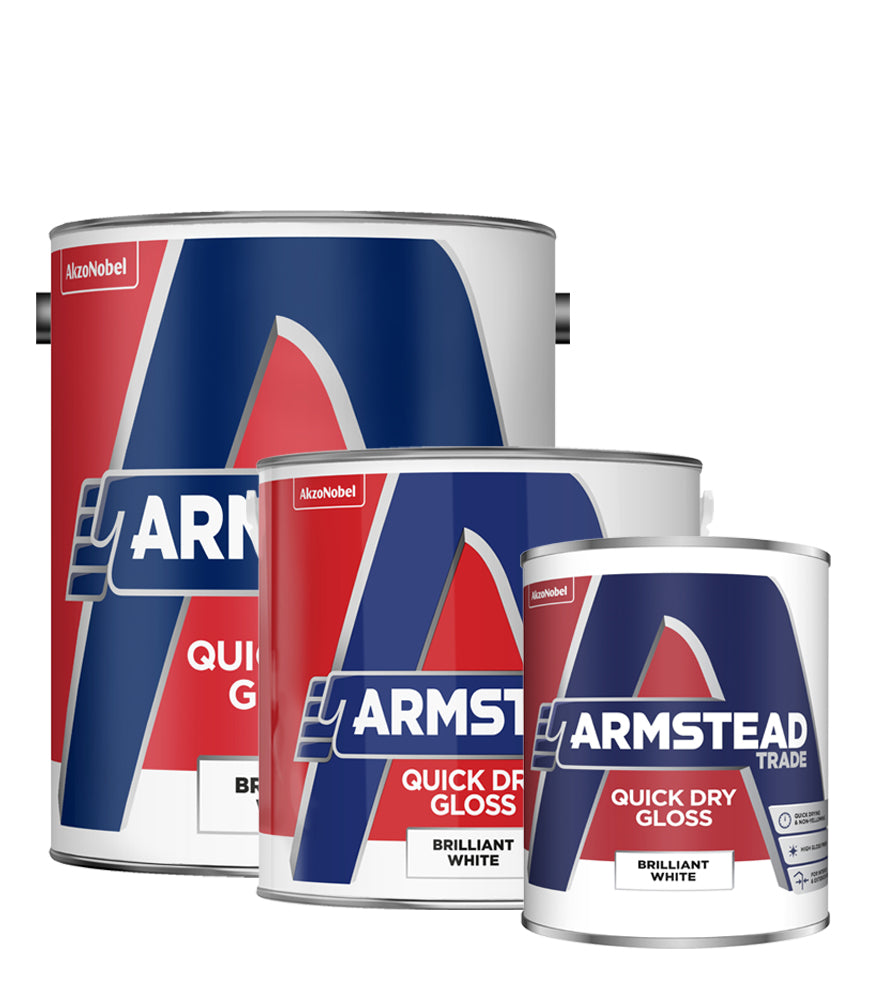 Armstead Trade Quick Dry Gloss Paint - Brilliant White