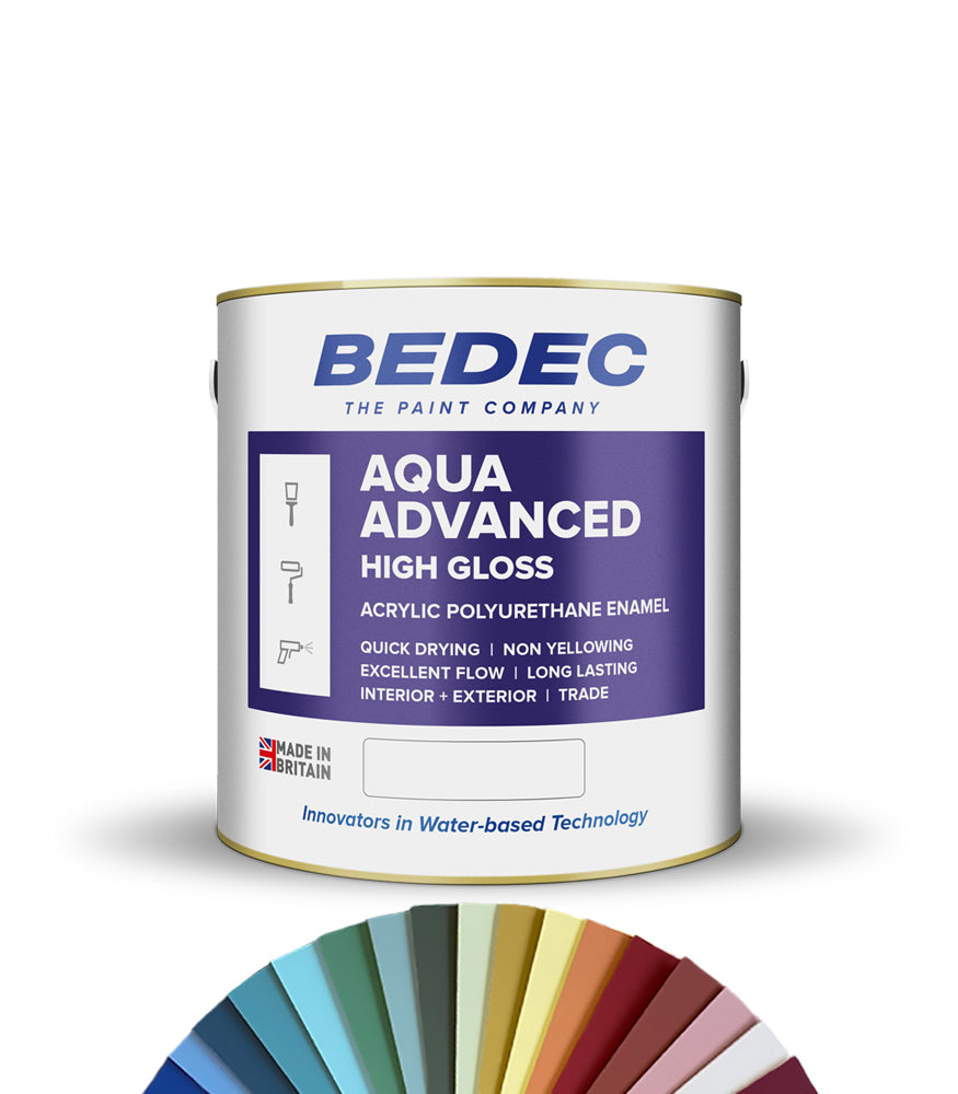 Bedec Aqua Advanced Paint - Gloss - 2.5L - Tinted Colour Match