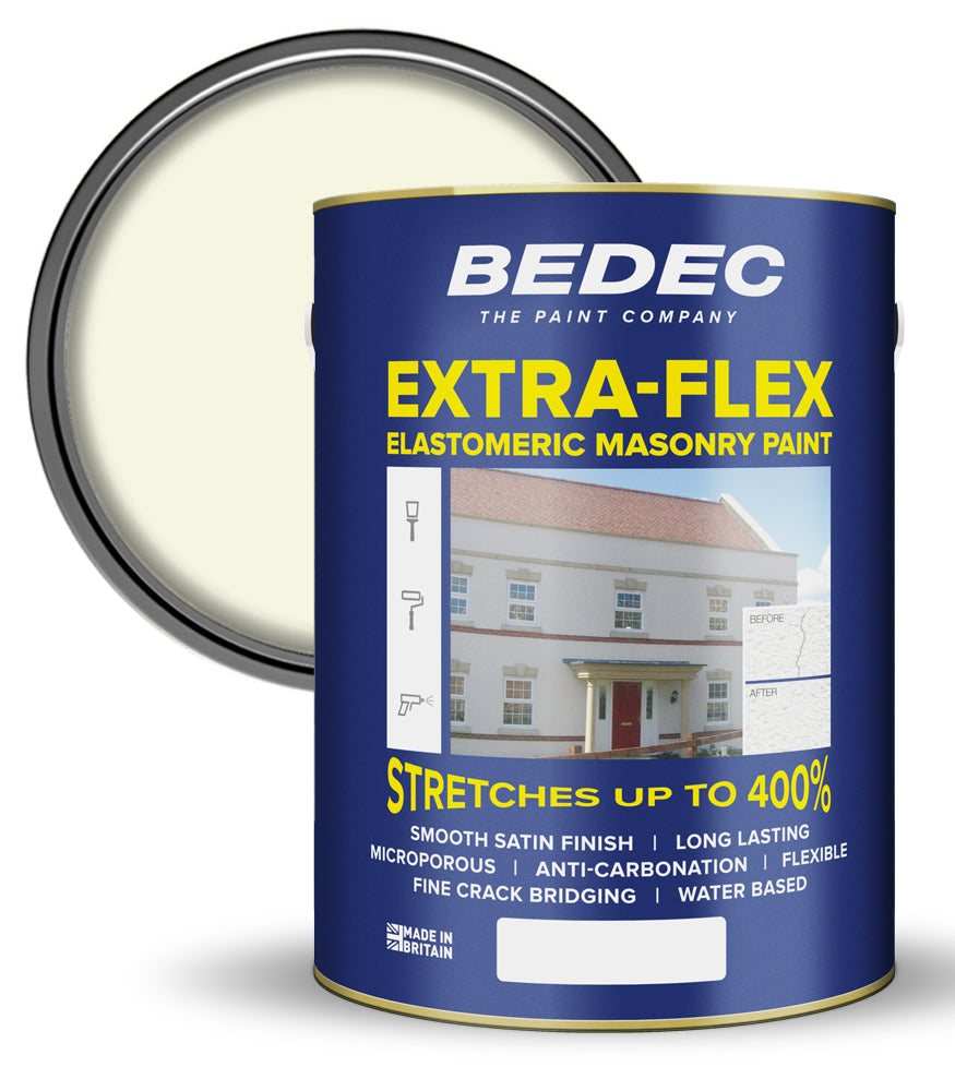 Bedec Extra Flex Masonry Paint - Sea Foam - 5 Litre