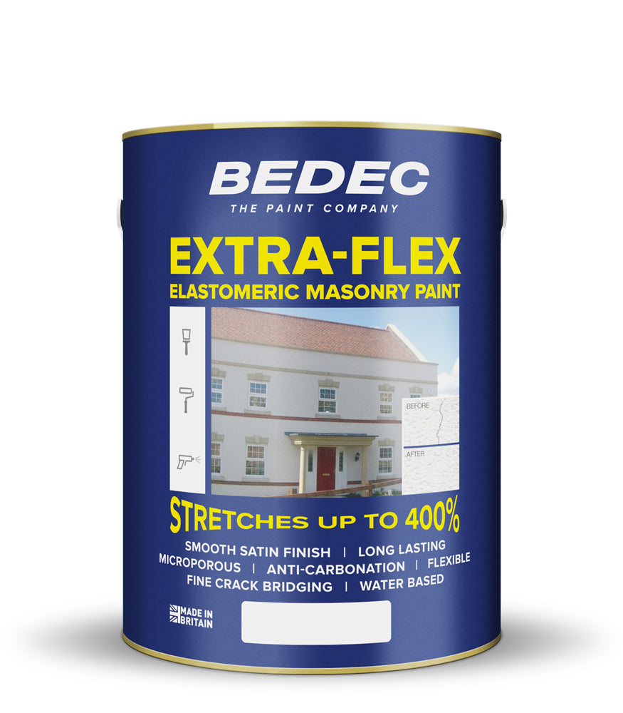 Bedec Extra Flex Masonry Paint - 5 Litre