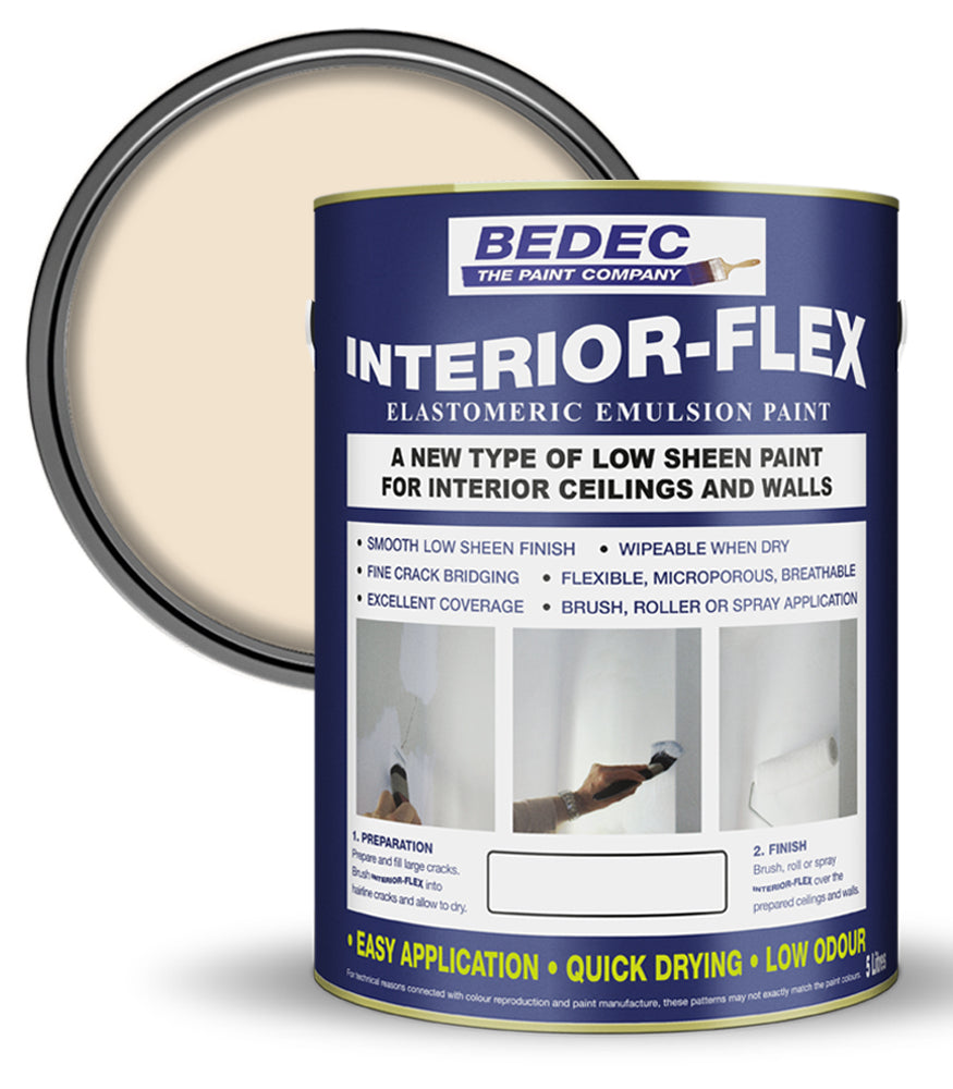 Bedec Interior Flex Matt Paint - Magnolia - 5L