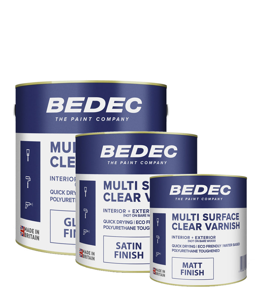 Bedec Multi Surface Clear Varnish