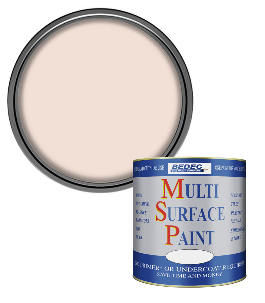 Bedec Multi Surface Paint - Gloss - Blush - 750ml