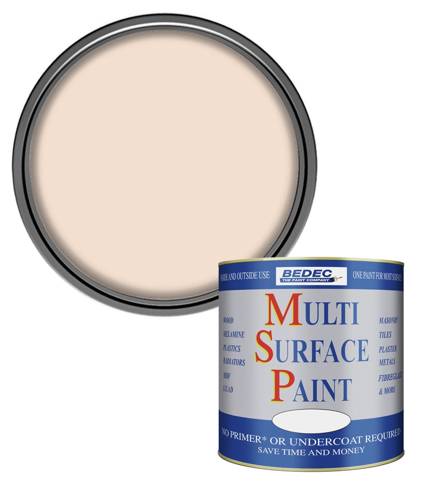 Bedec Multi Surface Paint - Gloss - Parchment - 750ml