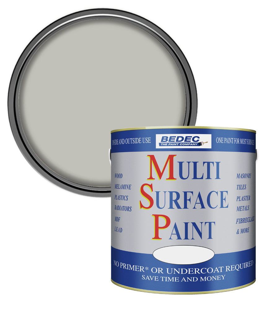 Bedec Multi Surface Paint - Matt - Mist - 2.5L