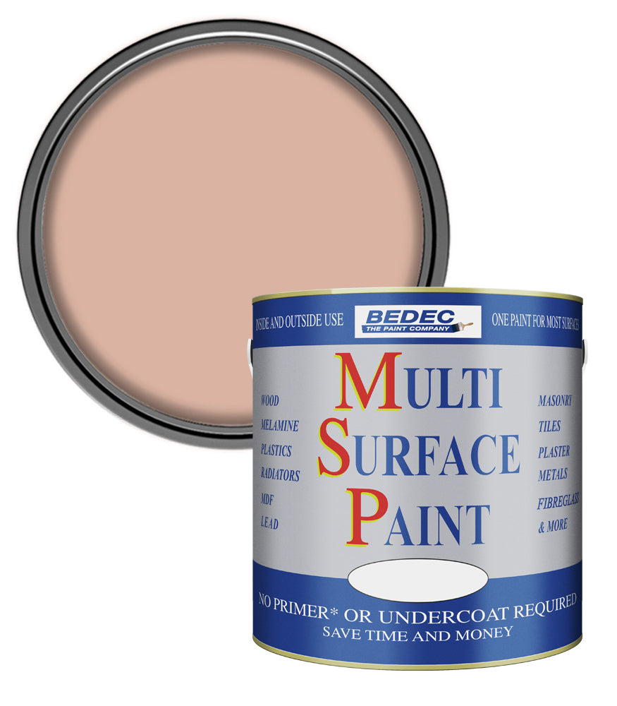 Bedec Multi Surface Paint - Matt - Petal - 2.5L