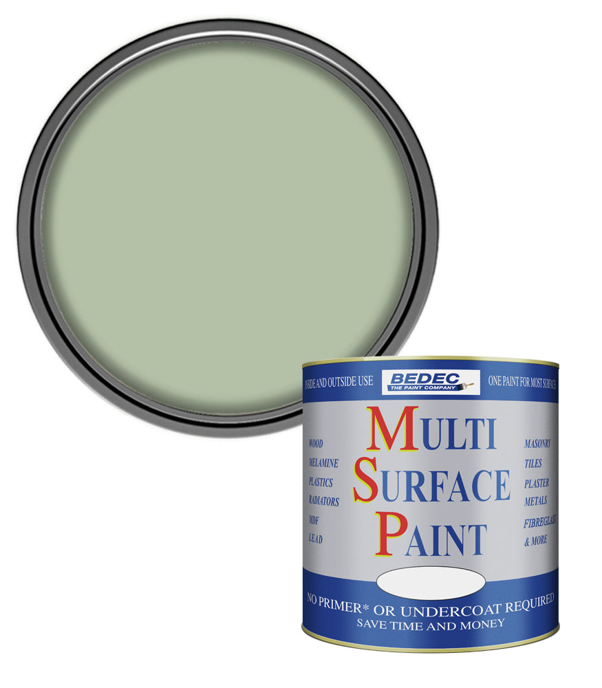 Bedec Multi Surface Paint - Matt - Sage - 750ml