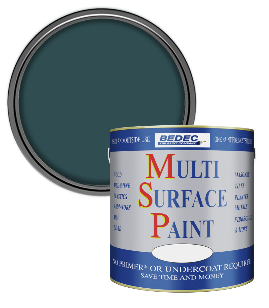 Bedec Multi Surface Paint - Matt - Seaweed - 2.5L