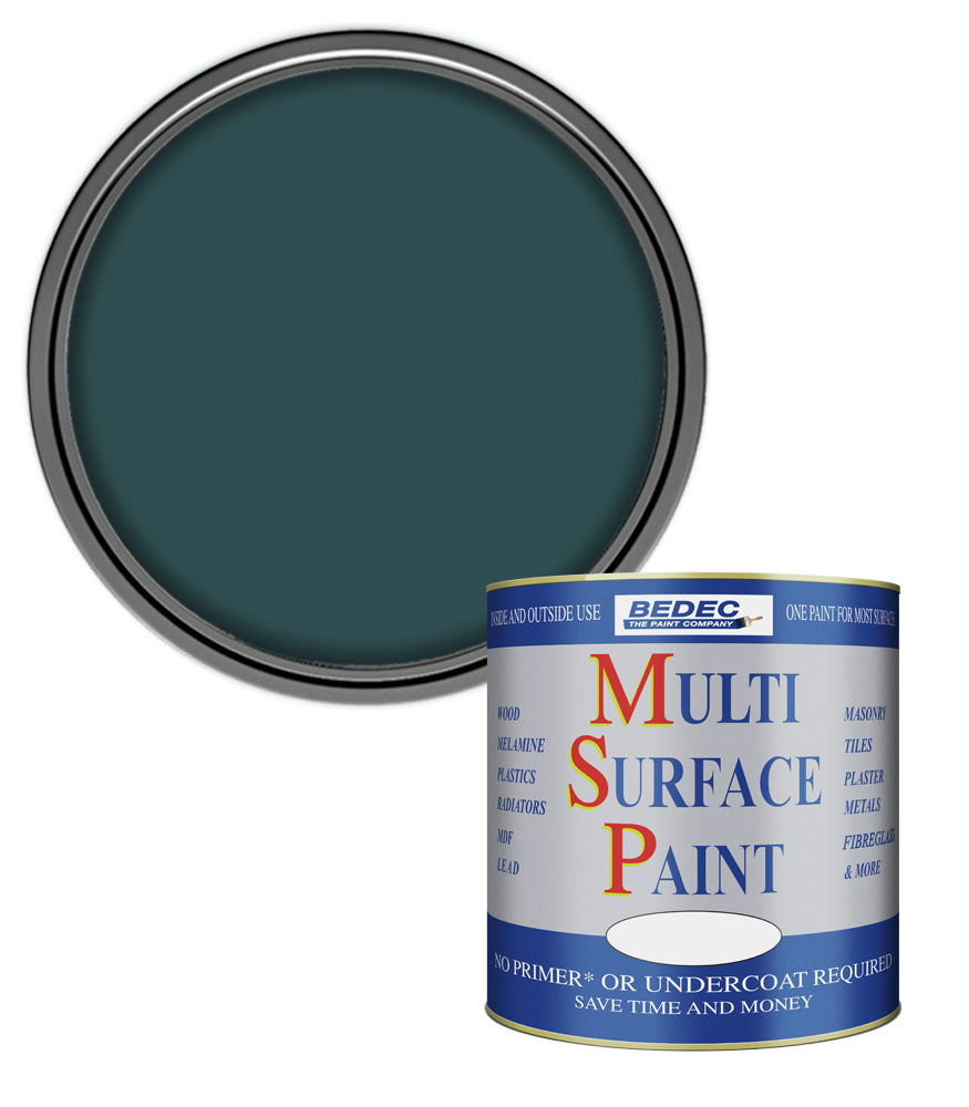 Bedec Multi Surface Paint - Matt - Seaweed - 750ml