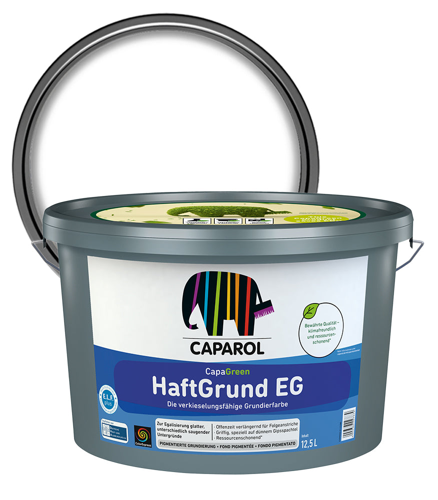 Caparol HaftGrund EG Interior and Exterior Primer - White - 12.5 Litre