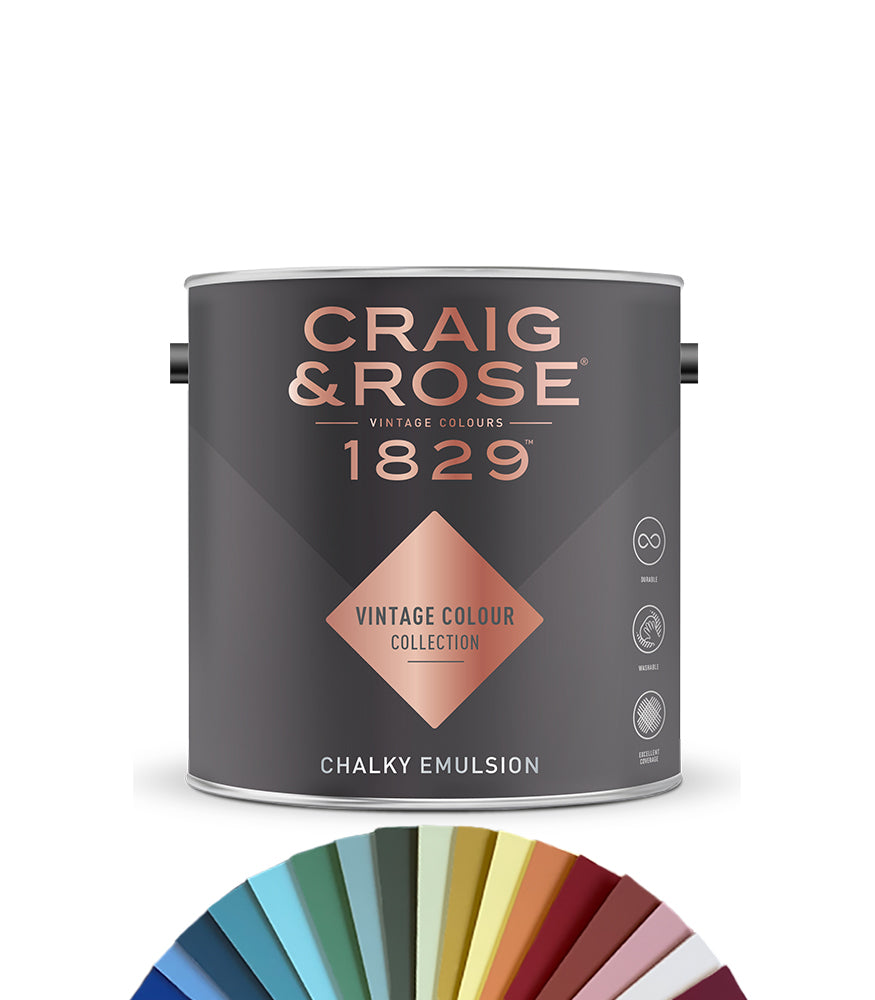 Craig and Rose Chalky Matt - 2.5L - Tinted Mixed Colour