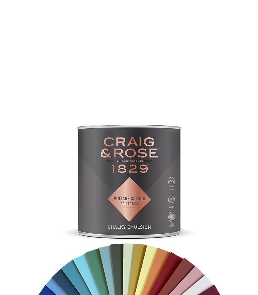 Craig and Rose Chalky Matt - 750ml - Tinted Mixed Colour