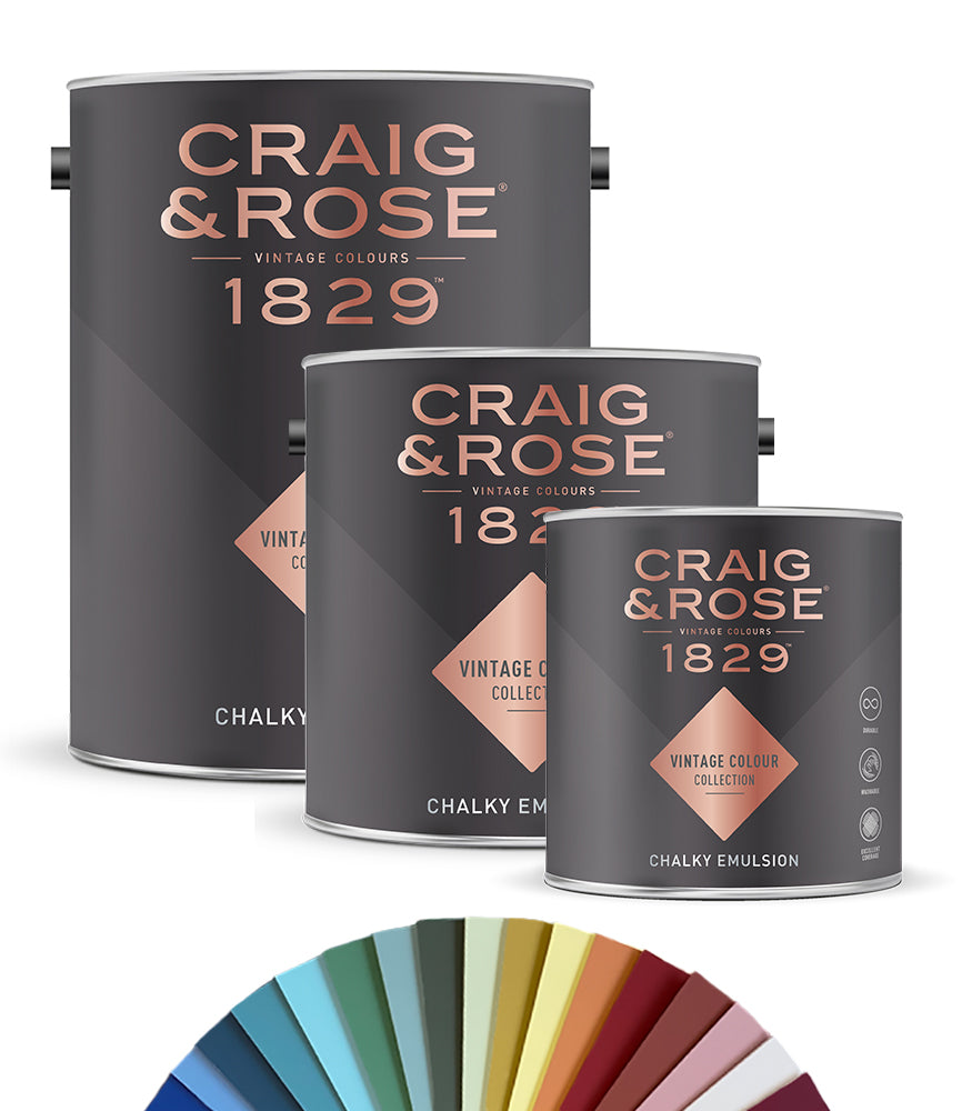Craig & Rose 1829 Vintage Collection - Chalky Matt - Tinted Colour