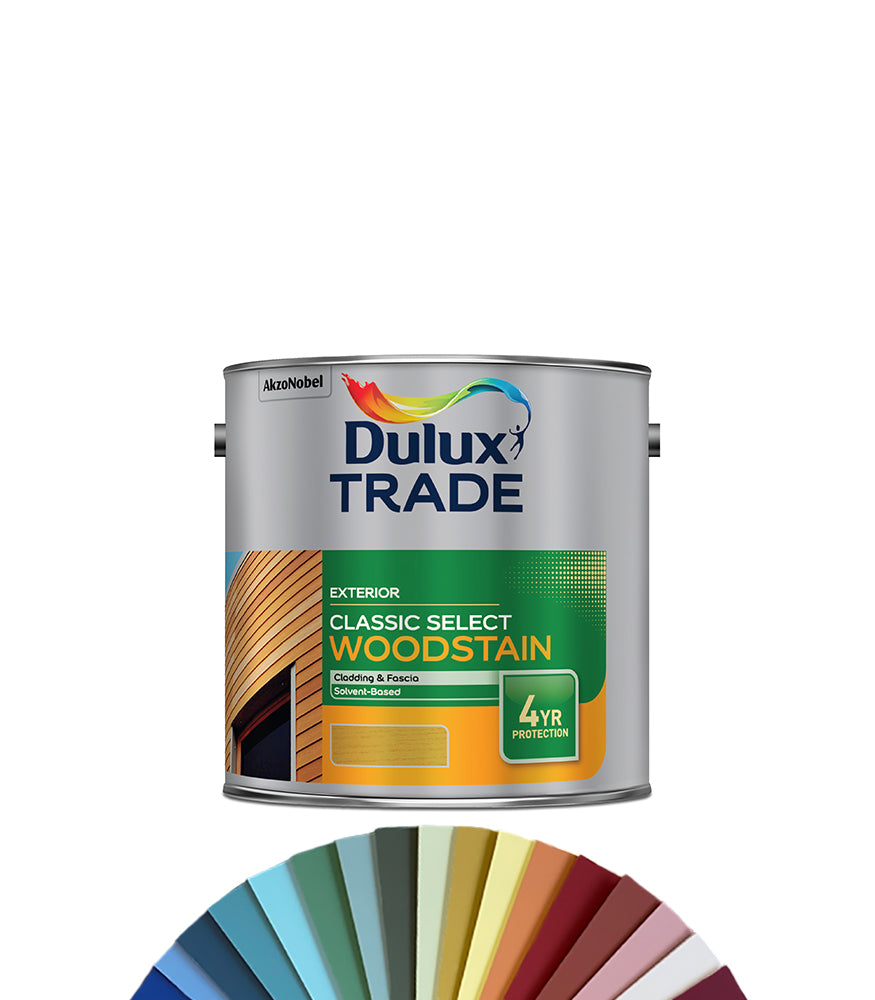 Dulux Trade Classic Select Woodstain 2.5L - Tinted Colour Match