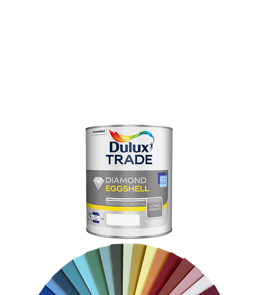 Dulux Trade Diamond Eggshell 1L - Tinted Colour Match