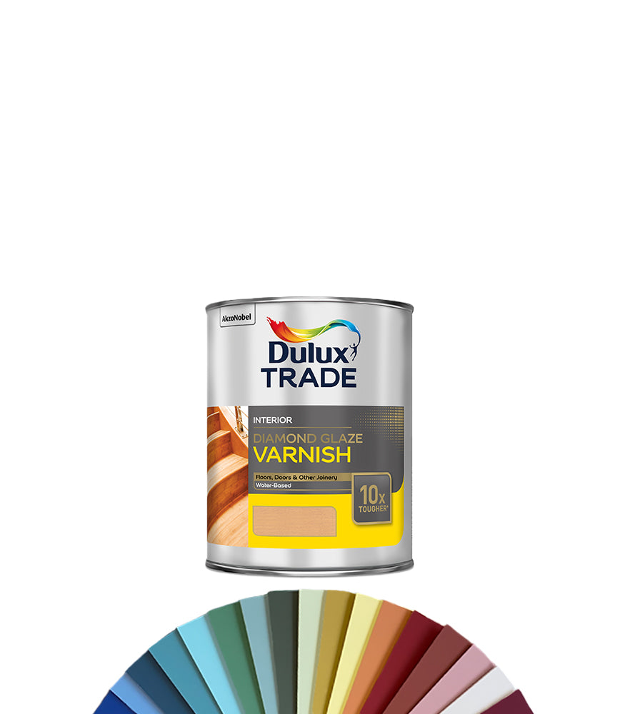 Dulux Trade Diamond Glaze 1L - Tinted Mixed Colour