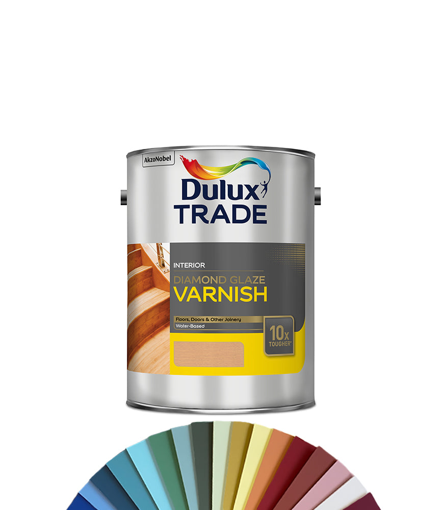 Dulux Trade Diamond Glaze 2.5L - Tinted Mixed Colour