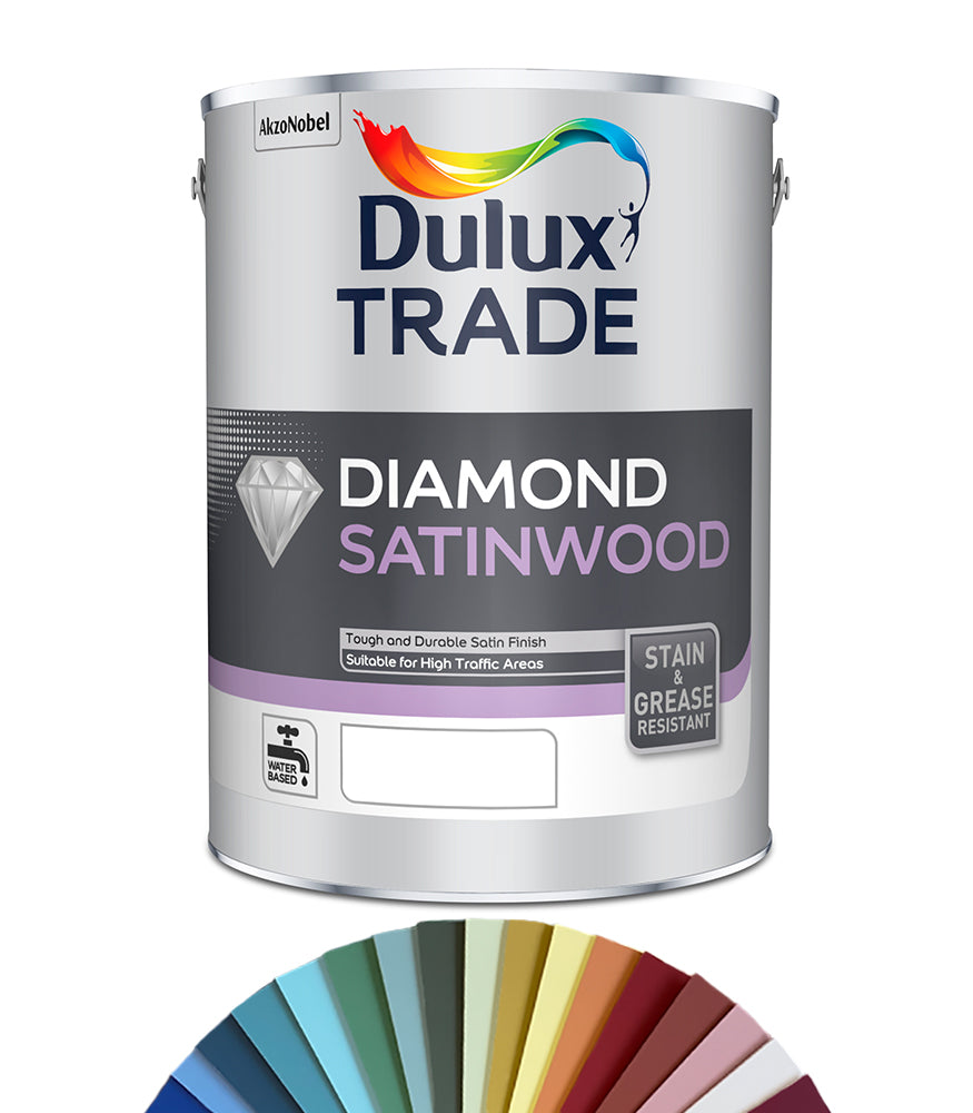 Dulux Trade Diamond Satinwood 5L - Tinted Mixed Colour
