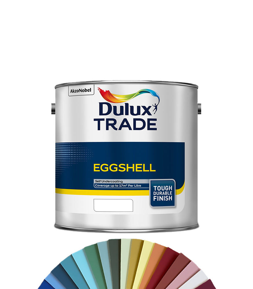 Dulux Trade Eggshell 2.5L - Tinted Mixed Colour