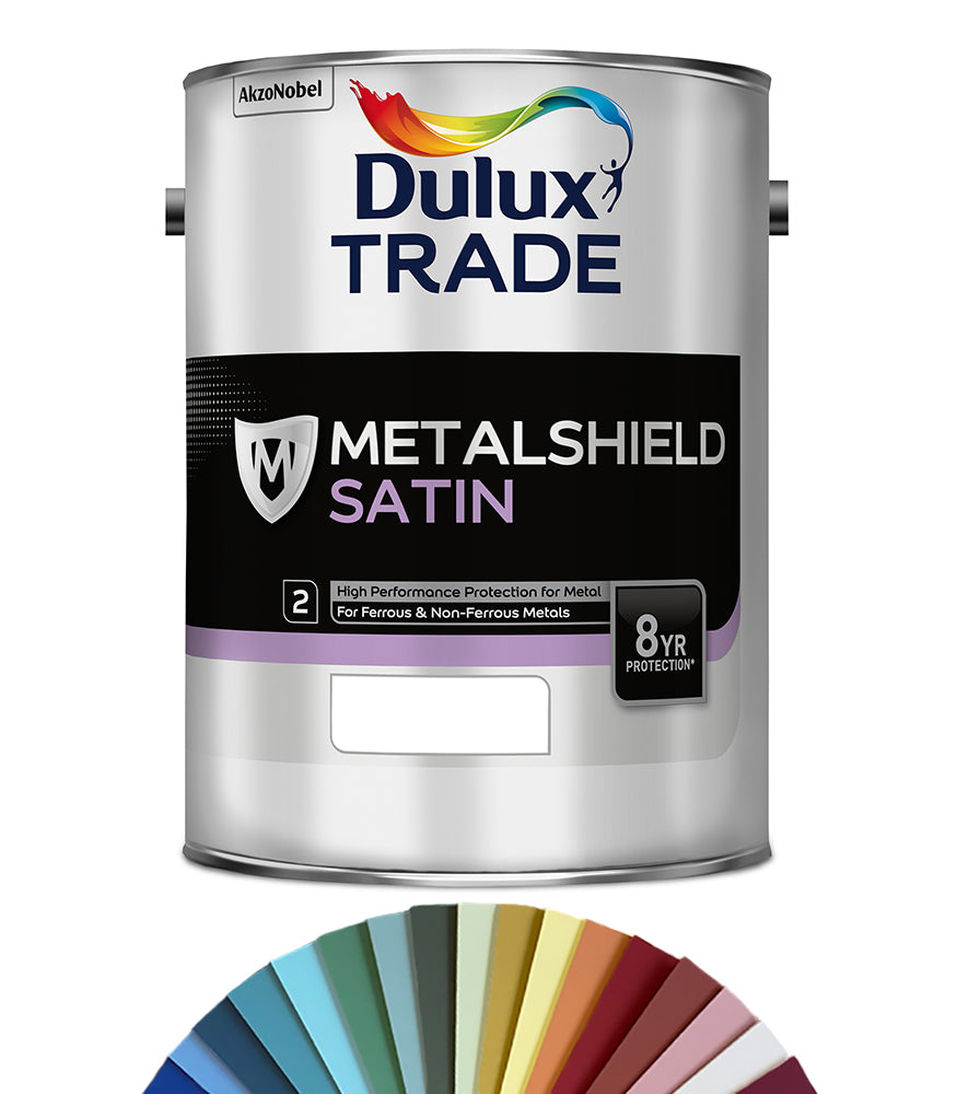 Dulux Trade Metalshield Satin 5L - Tinted Mixed Colour