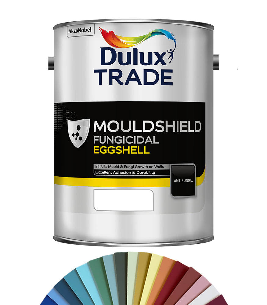 Dulux Trade Mouldshield Fungicidal Eggshell 5L - Tinted Colour Match