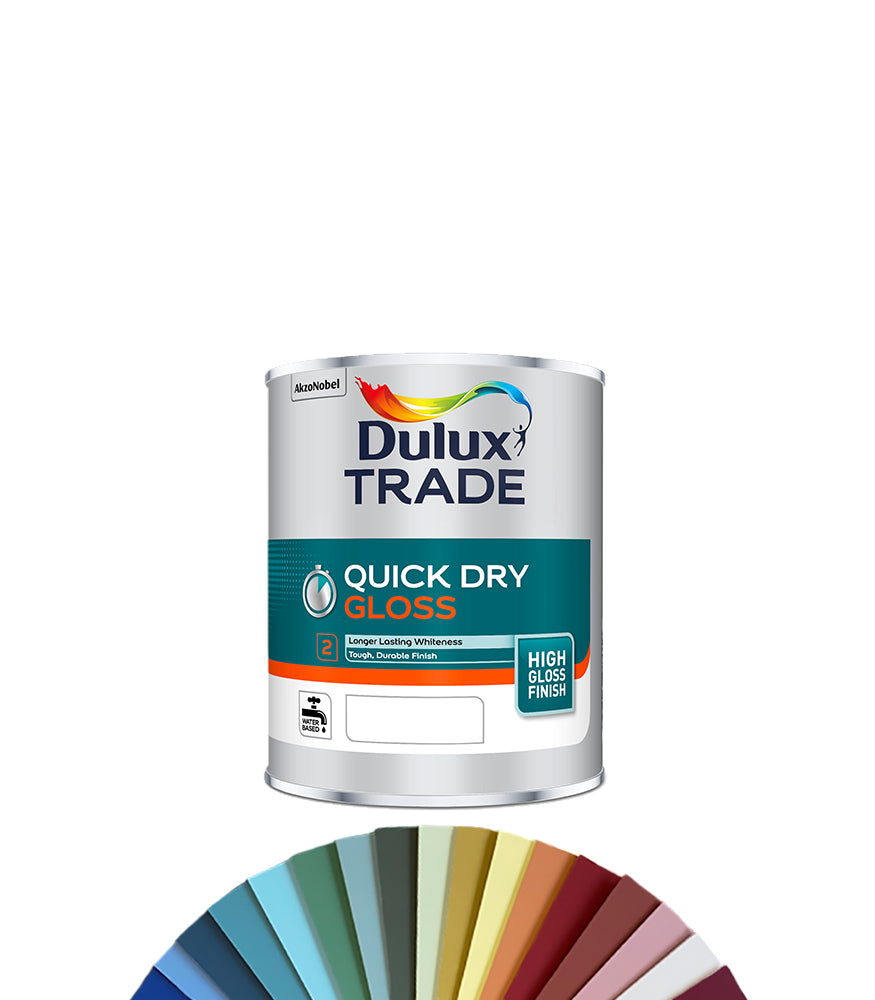 Dulux Trade Quick Dry Gloss 1L - Tinted Colour Match