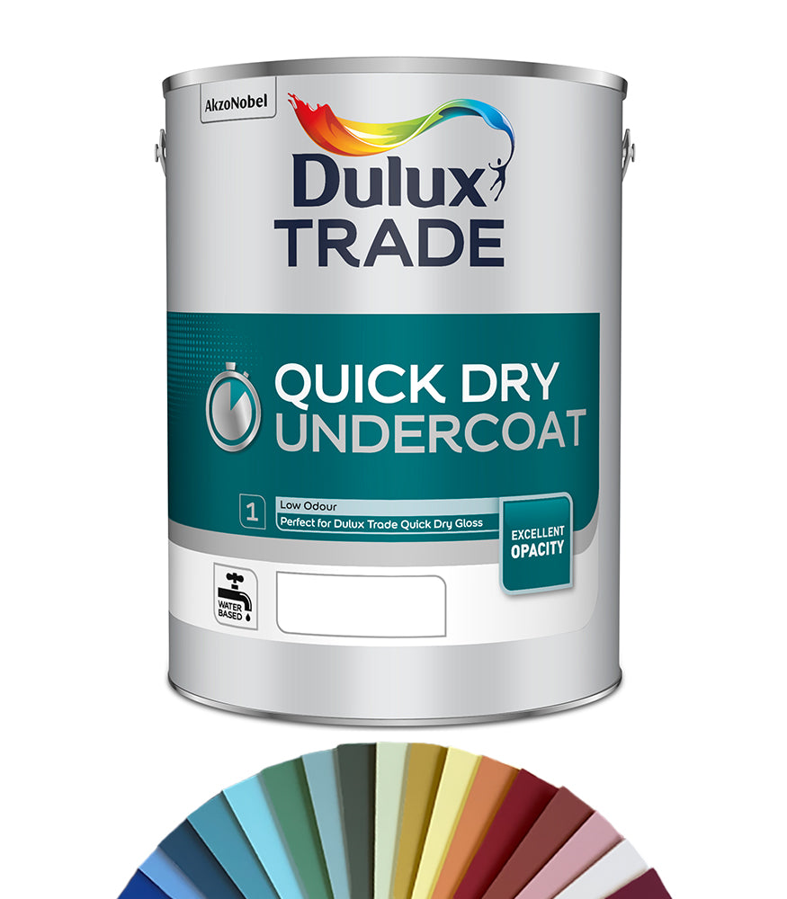 Dulux Trade Quick Dry Undercoat 5L - Tinted Mixed Colour
