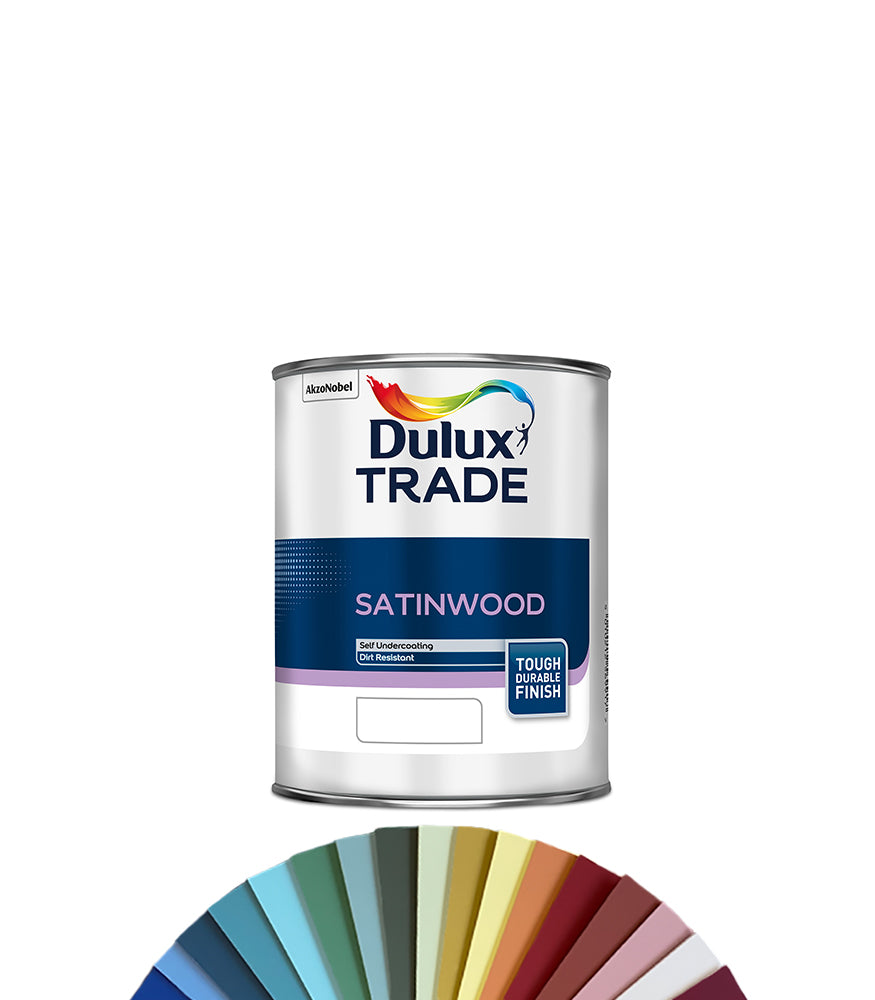 Dulux Trade Satinwood 1L - Tinted Mixed Colour