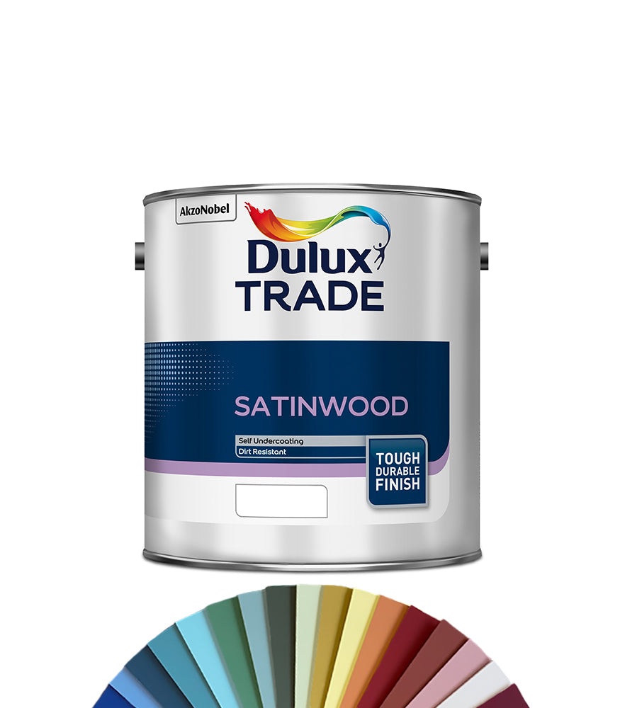 Dulux Trade Satinwood 2.5L - Tinted Mixed Colour
