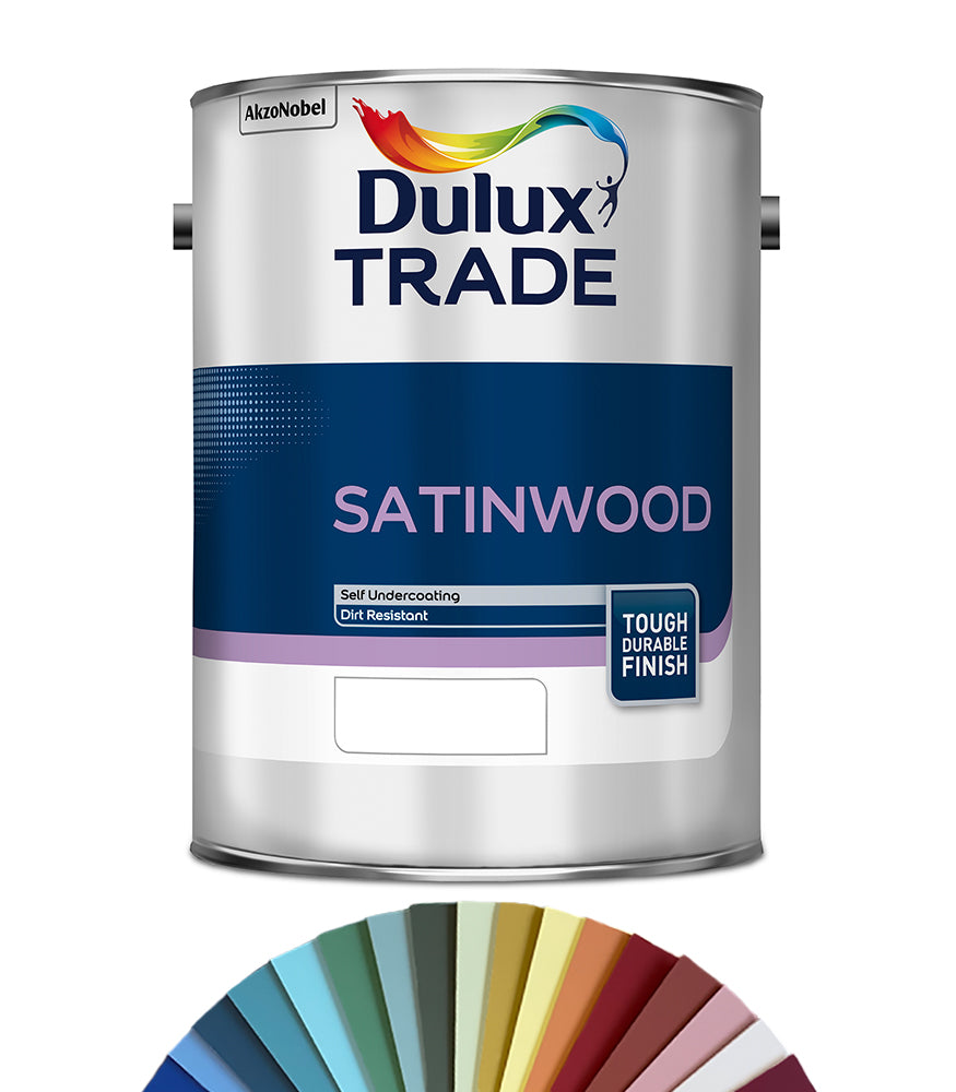 Dulux Trade Satinwood 5L - Tinted Mixed Colour