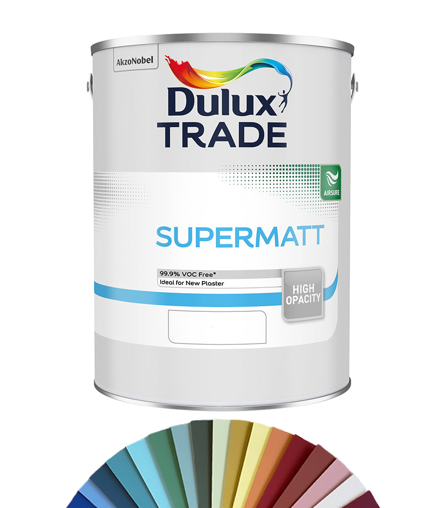 Dulux Trade Supermatt 5L - Tinted Colour Match